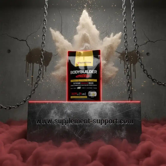 7Nutrition Bodybuilder Extreme Muscle Mass Supplement für Fitness und Muskelaufbau