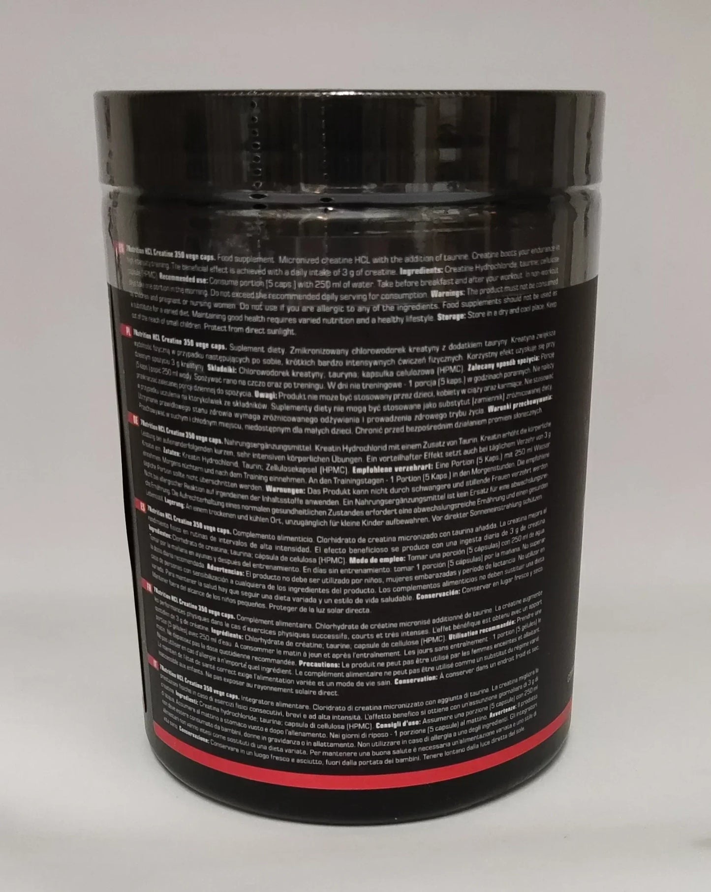 Nahrungsergänzungsmittel mit Kreatin und Taurin für Sportler, ideal für Fitness und Training