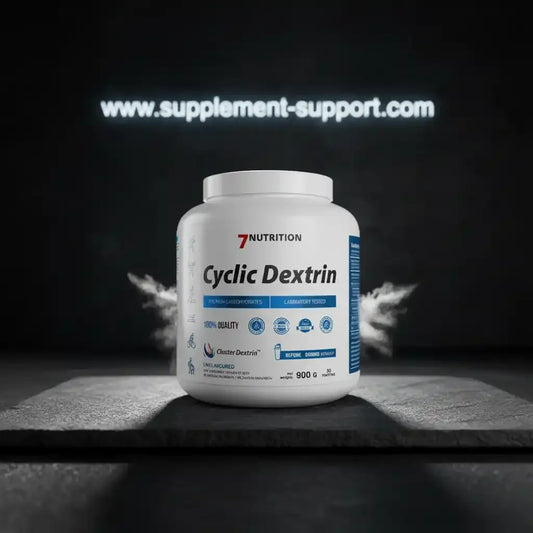 7NUTRITION Cyclic Dextrin – Premium Kohlenhydrate für Sportler, laborgeprüft, 900g Dose