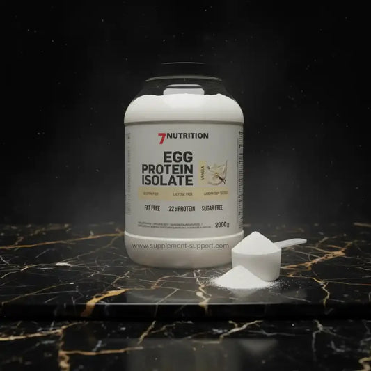 Eiweißpulver Eiweißisolat Vanille 2000g, fettfrei, laktosefrei, zuckerfrei, 22g Protein pro Portion