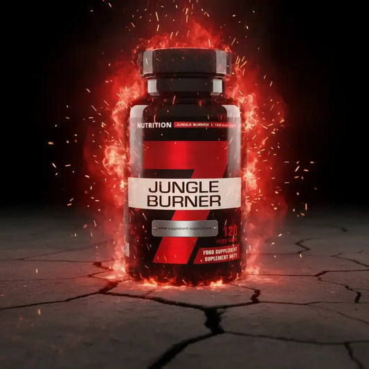 Jungle Burner Nahrungsergänzung mit 120 Kapseln – Sportnahrung für Fitness und Training