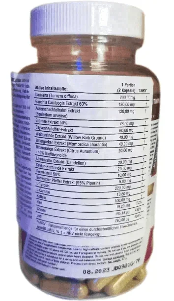 Nahrungsergänzungsmittel mit Curcuma, Ginseng & Zink – ideal für Sportler und Fitness-Enthusiasten