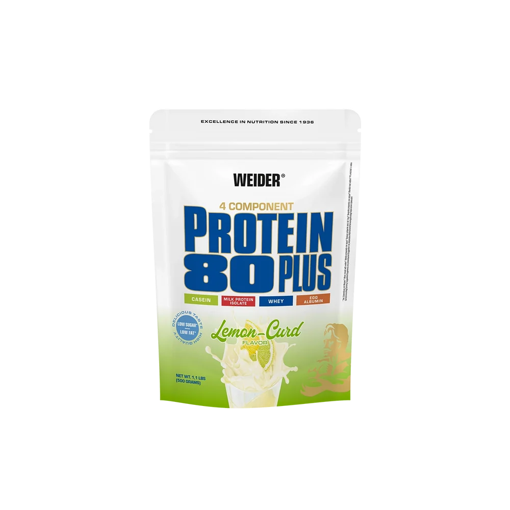 Weider 4 Component Protein 80 Plus Proteinpulver im Geschmack Lemon-Curd