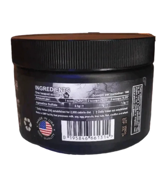 Agma-tin 50g Pre Workout Pump Booster - Supplement-Support.com
