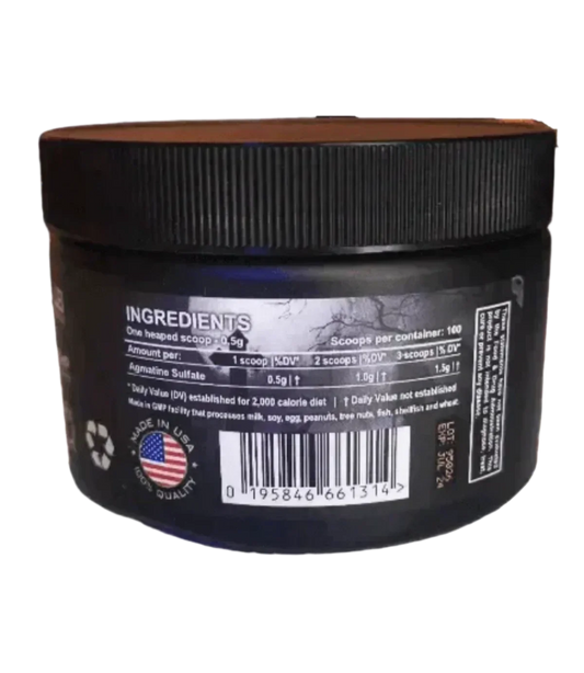 Agma-tin 50g Pre Workout Pump Booster - Supplement-Support.com
