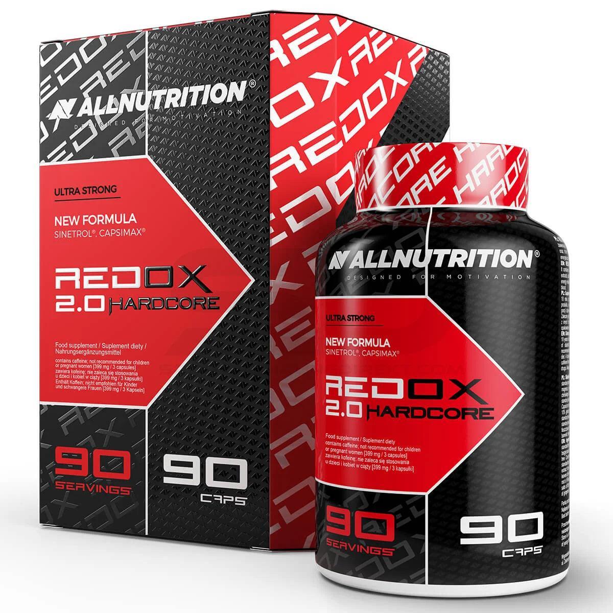 ALL NUTRTION® REDOX HARDCORE 2.0 F-BURNER 90 Kapseln - Supplement-Support.com