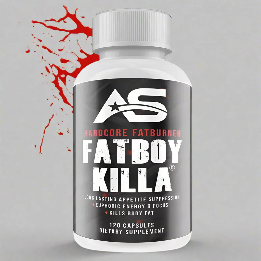 Fatboy Killa Hardcore Fatburner mit Appetitzügler & Energieboost, 120 Kapseln Nahrungsergänzung