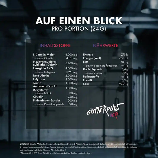 Götterpuls ULTRA NULL PUMP 480g