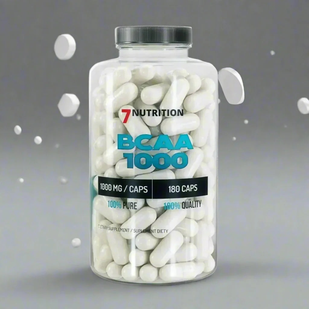 BCAA 1000 Kapseln, 1000 mg pro Kapsel, 180 hochwertige Caps für Sportler und Fitness