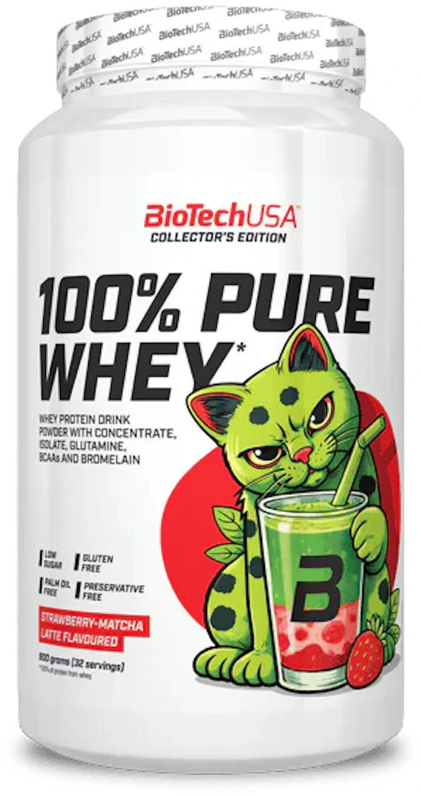 100% Pure Whey Protein Pulver 900g - Supplement-Support.com