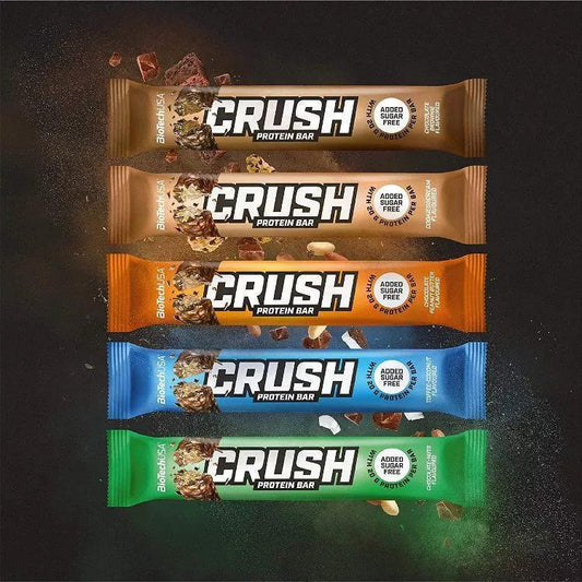 BioTech USA Crush Protein Bar 64g - Supplement-Support.com