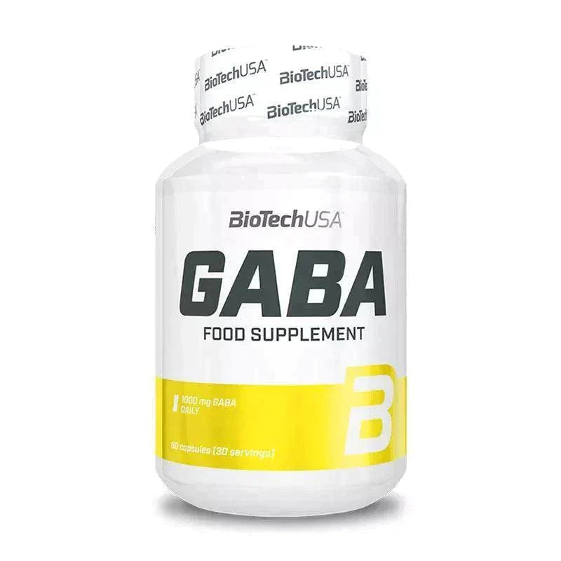 BioTech USA GABA - 60 Kapseln 500mg - Supplement-Support.com