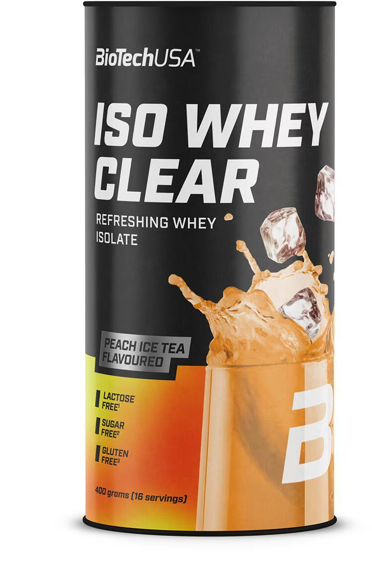 BioTech USA Iso Whey Zero Clear Protein Pulver 400g - Supplement-Support.com
