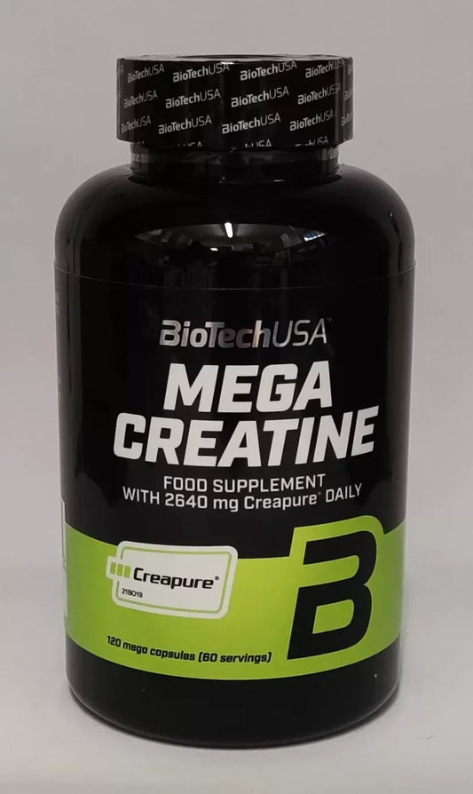 Biotech USA Mega Creatine 120 Megakapseln - Supplement-Support.com