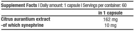 BioTech USA Synephrine 60 Kapseln - Supplement-Support.com
