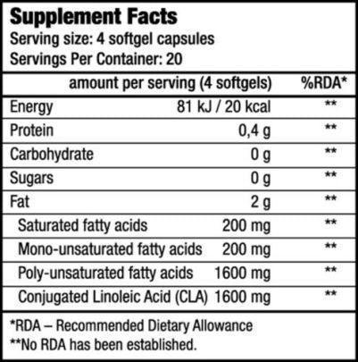 CLA 400 I 80 Softgelkapseln - Supplement-Support.com