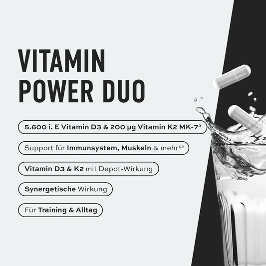 ESN Vitamin D3 + K2 120 Kapseln 5600i.e. - Supplement-Support.com