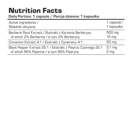 7Nutrition Berberine Stack – 90 Kapseln