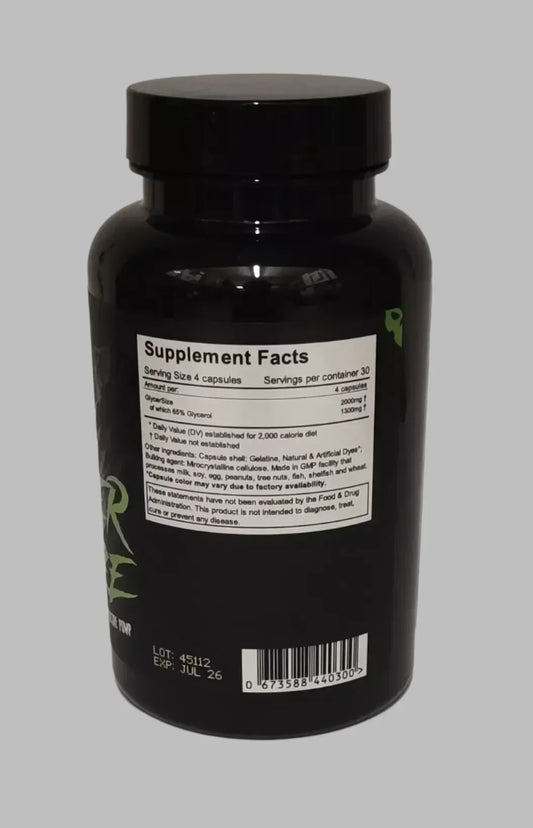 Glycer Size Pump Booster 120 Kapseln - Supplement-Support.com
