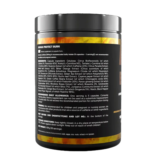 Human Protect BURN Stack - 30 Pak - Supplement-Support.com
