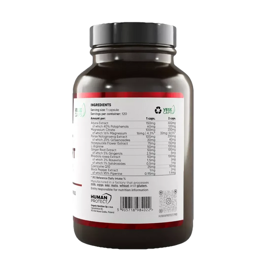 HUMAN PROTECT HEART SUPPORT – 120 VEGE CAPS. - Supplement-Support.com
