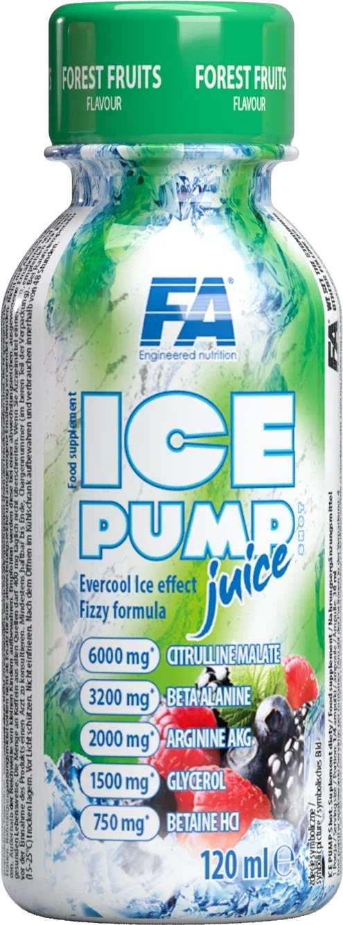 FA Ice Pump Juice Forest Fruits – Energie-Drink mit Citrullin, Beta-Alanin & Arginin für Sportler