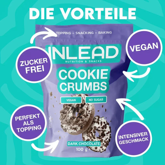Inlead Cookie Crumbs 500g - Supplement-Support.com
