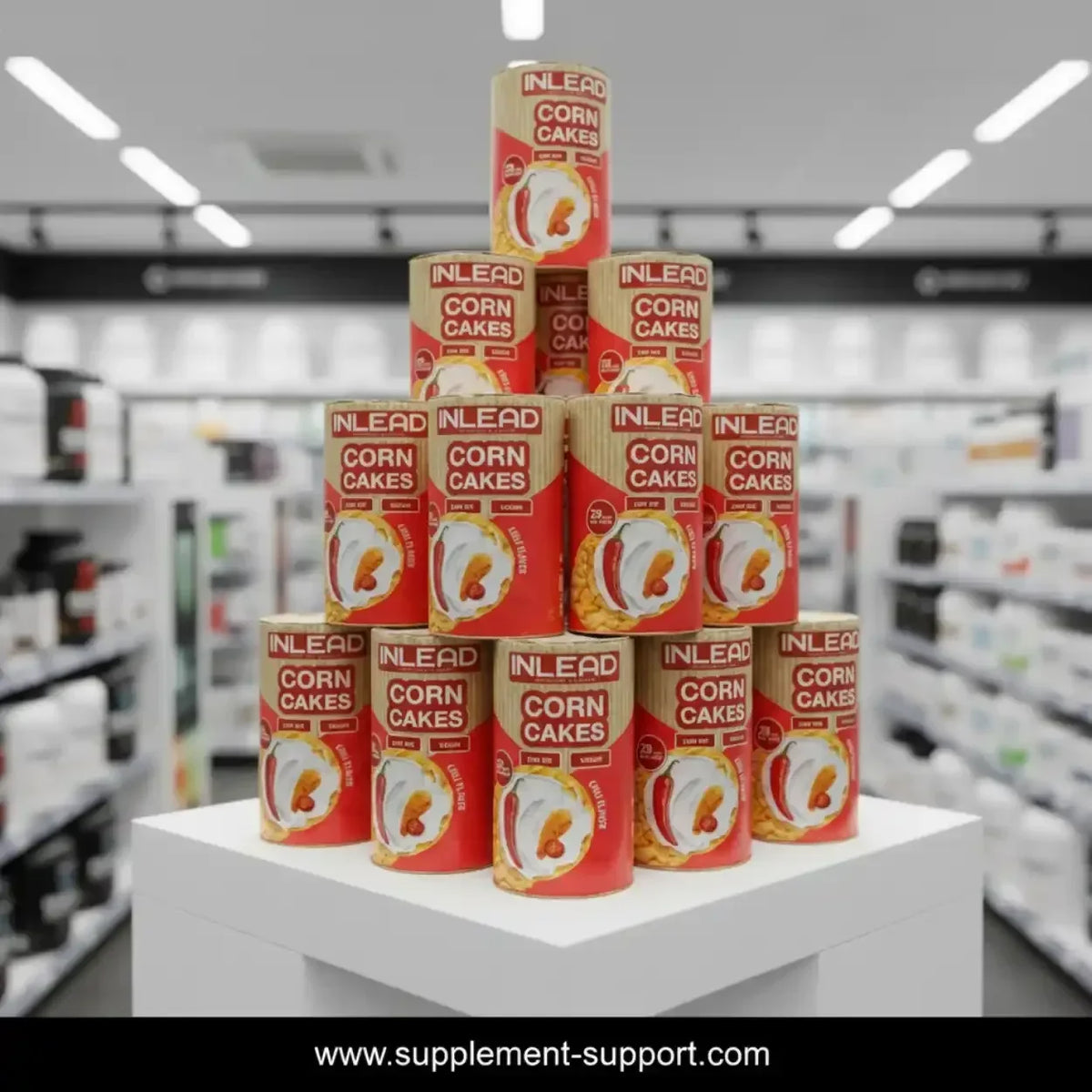 Inlead Corn Cakes 120g - Supplement-Support.com