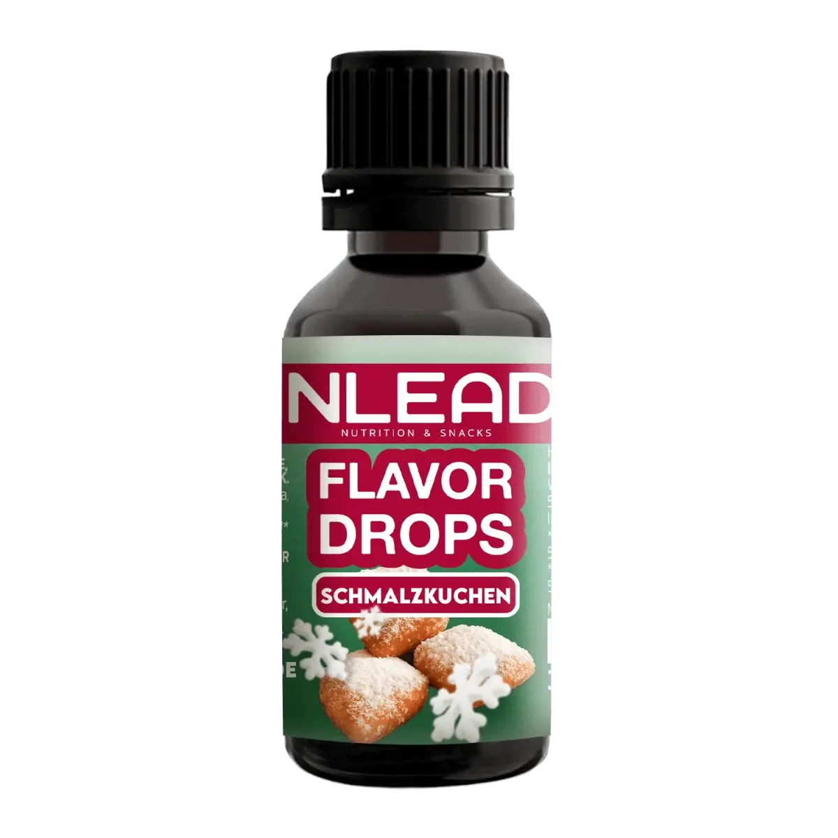 NLEAD Flavor Drops Schmalzkuchen Geschmack für Nahrungsergänzung und Sportnahrung