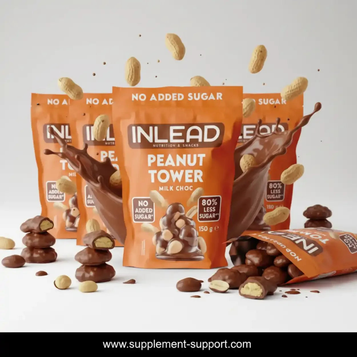 Inlead Peanut Tower 150g - Supplement-Support.com