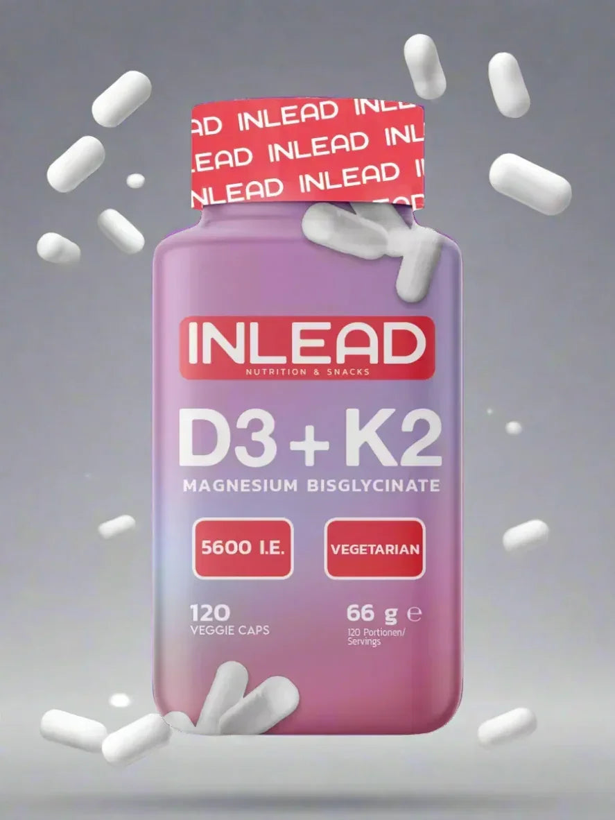 Inlead Vitamin D3 + K2 + Magnesium 120 Caps - Supplement-Support.com
