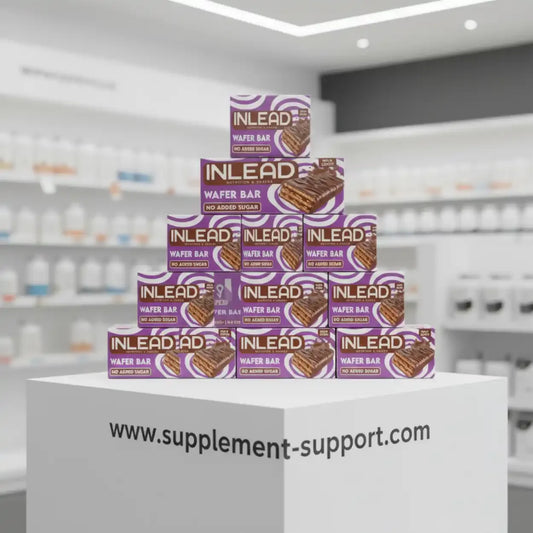 Inlead Wafer Bar 15x45g - Milk Choc - Supplement-Support.com
