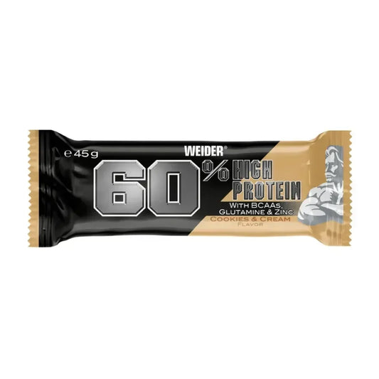 Joe Weider 60% Protein Bar, 45g - Supplement-Support.com