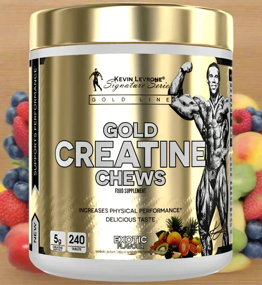 Kevin Levrone® Gold CREATINE Kautabletten 240 Stück / 432g - Supplement-Support.com