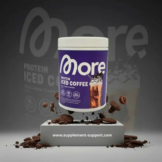 MORE PROTEIN ICED COFFEE, 300g - Supplement-Support.com