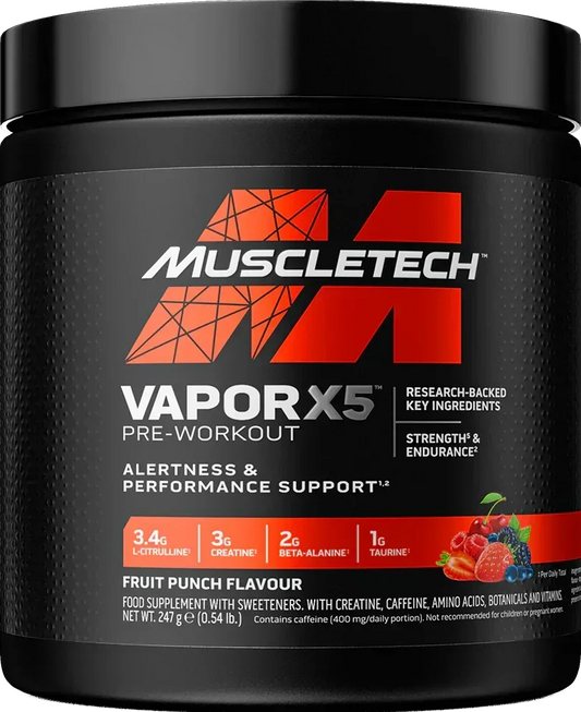 Muscle Tech naNO X5 Next Gen 240g Pre Workout Booster - Supplement-Support.com