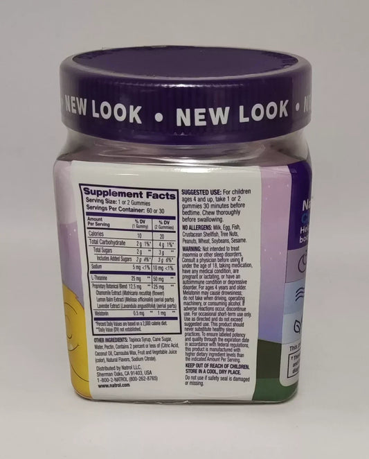 Natrol Kids Sleep+ Calm, Strawberry, 60 Gummis - Supplement-Support.com