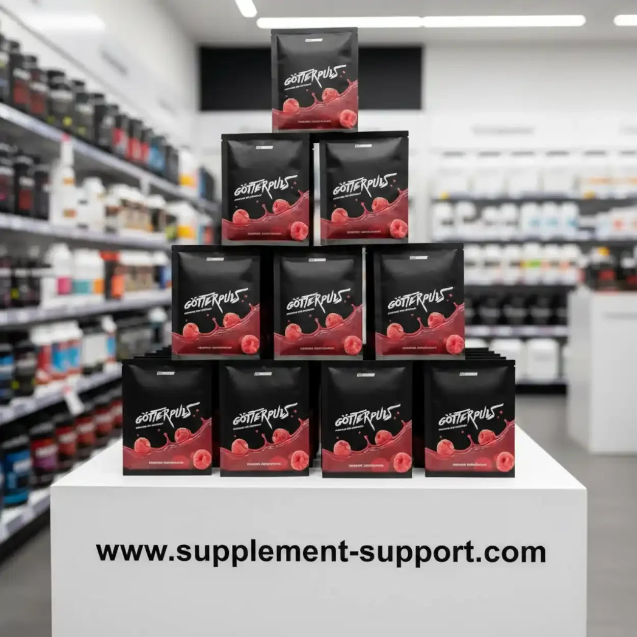 OS Nutrition Götterpuls Pre Workout Booster 15,4g Probe - Supplement-Support.com