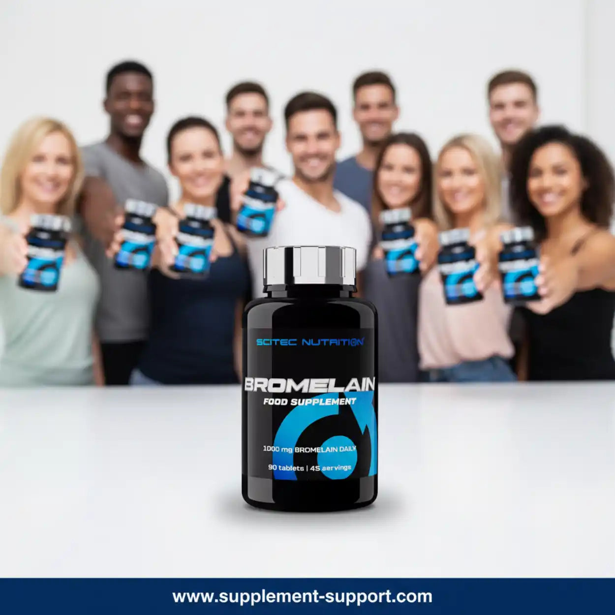 Scitec Bromelain 90Tab. - Supplement-Support.com