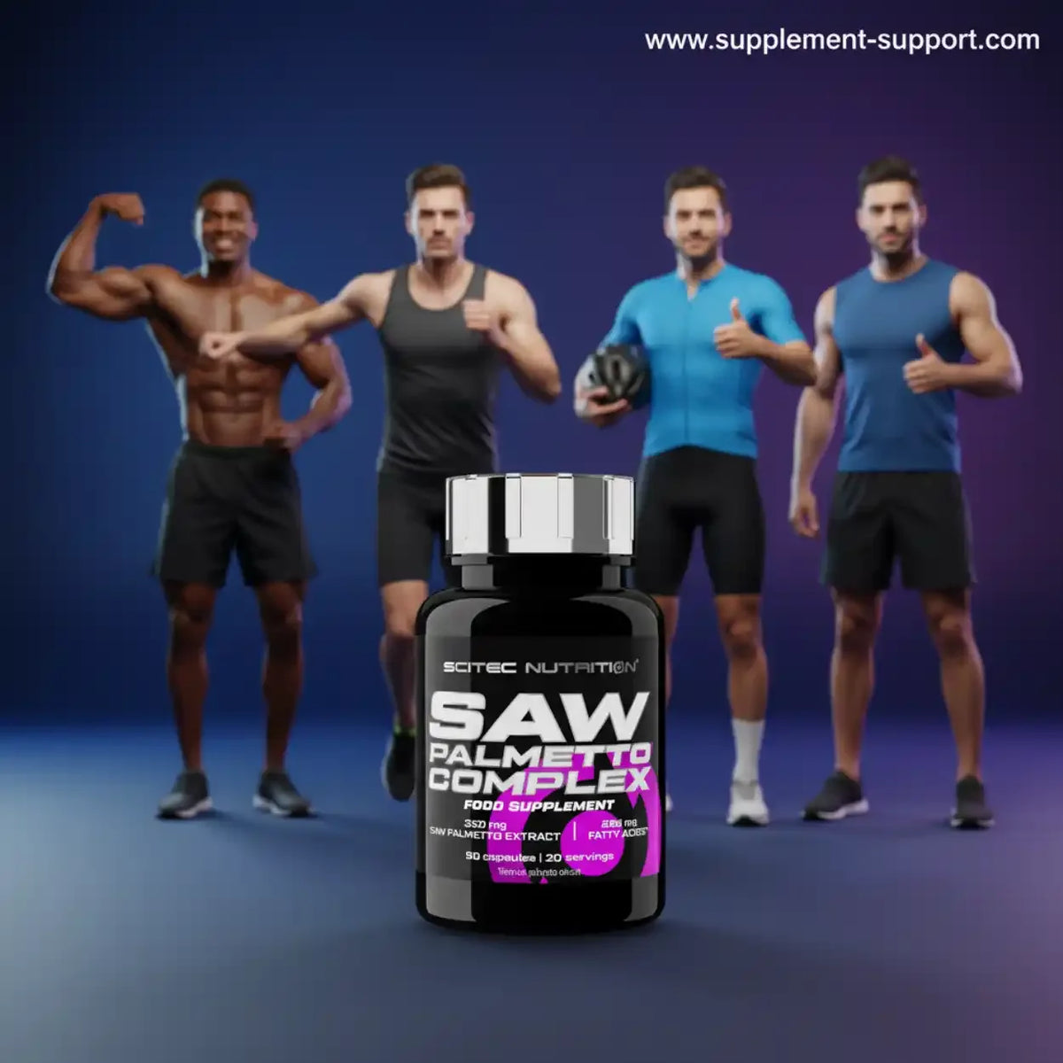 Scitec Nutrition Saw Palmetto Complex 90 Kapseln - Supplement-Support.com