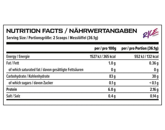 VAST® INSTANT RICE PUDDING COMPLEX CARBS 900g - Supplement-Support.com