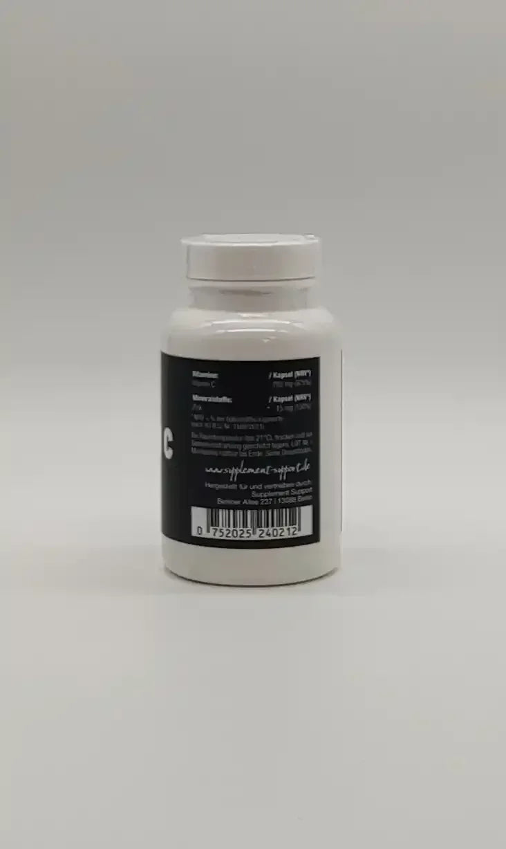 Vitamin C + Zink 90 Vegan Kapseln - Supplement-Support.com