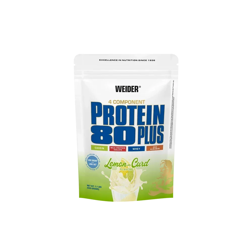 Weider 4 Component Protein 80 Plus Proteinpulver im Geschmack Lemon-Curd