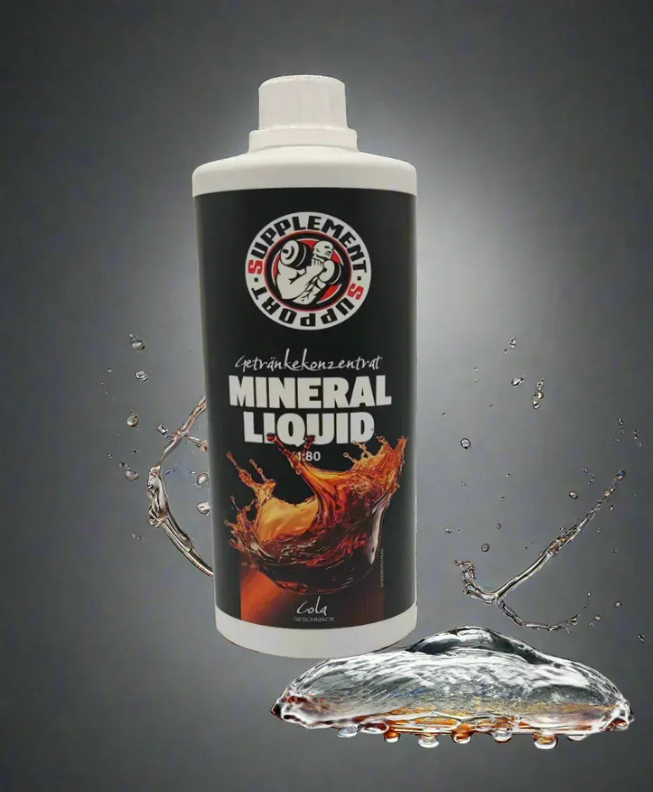Mineral Liquid Cola Geschmack – Getränkekonzentrat für Sportler und Fitness
