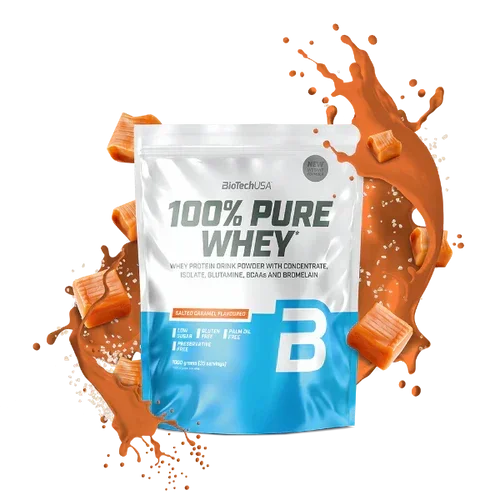 100% Pure Whey Protein Pulver 1000g - Supplement-Support.com