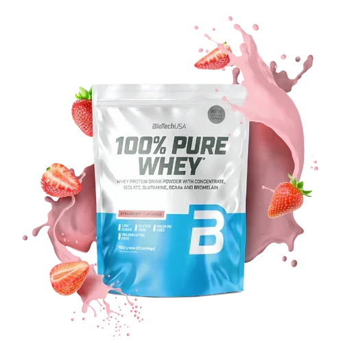 100% Pure Whey Protein Pulver 1000g - Supplement-Support.com