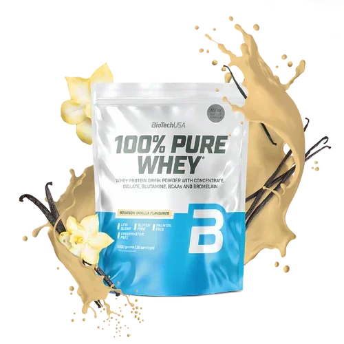 100% Pure Whey Protein Pulver 1000g - Supplement-Support.com