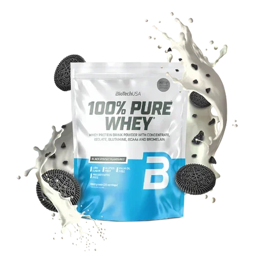 100% Pure Whey Protein Pulver 1000g - Supplement-Support.com