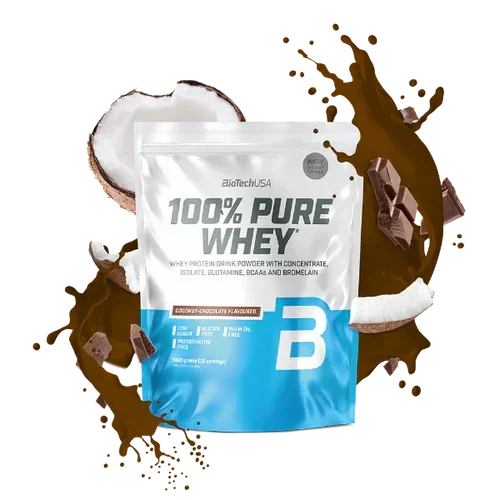 100% Pure Whey Protein Pulver 1000g - Supplement-Support.com