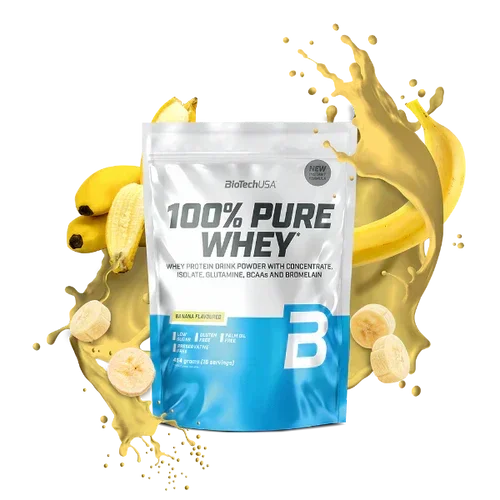 100% Pure Whey Protein Pulver 454g - Supplement-Support.com